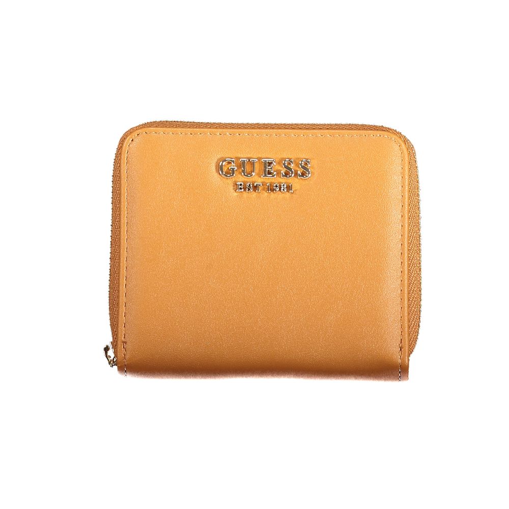 Guess Jeans Brown Polyethylene Women Wallet Guess Jeans