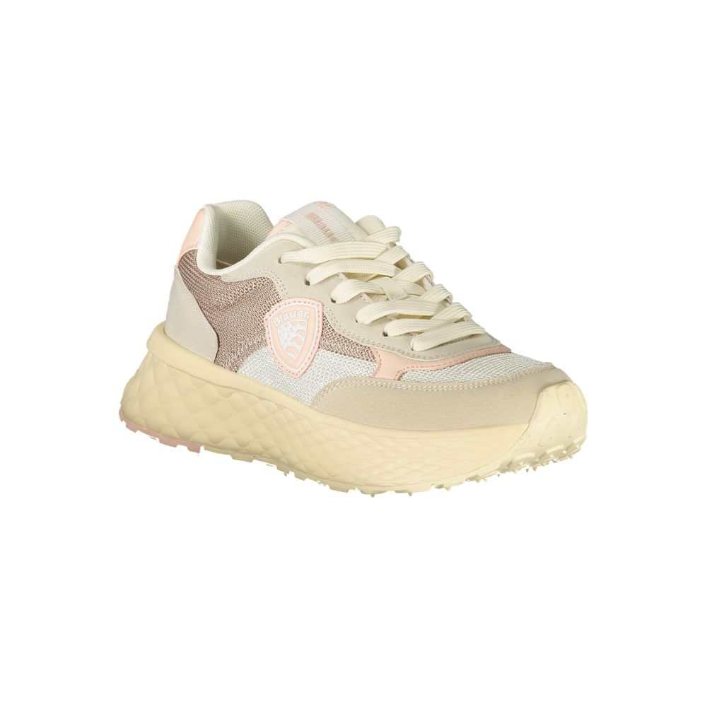 Zapatilla Blauer Beige Poliester Mujer