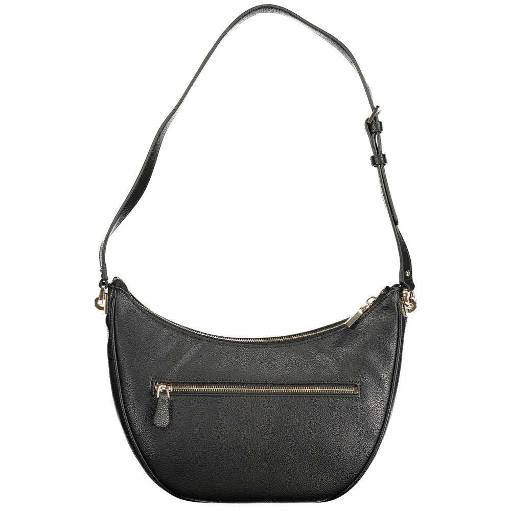 Bolsa feminina Guess Jeans em polietileno preto
