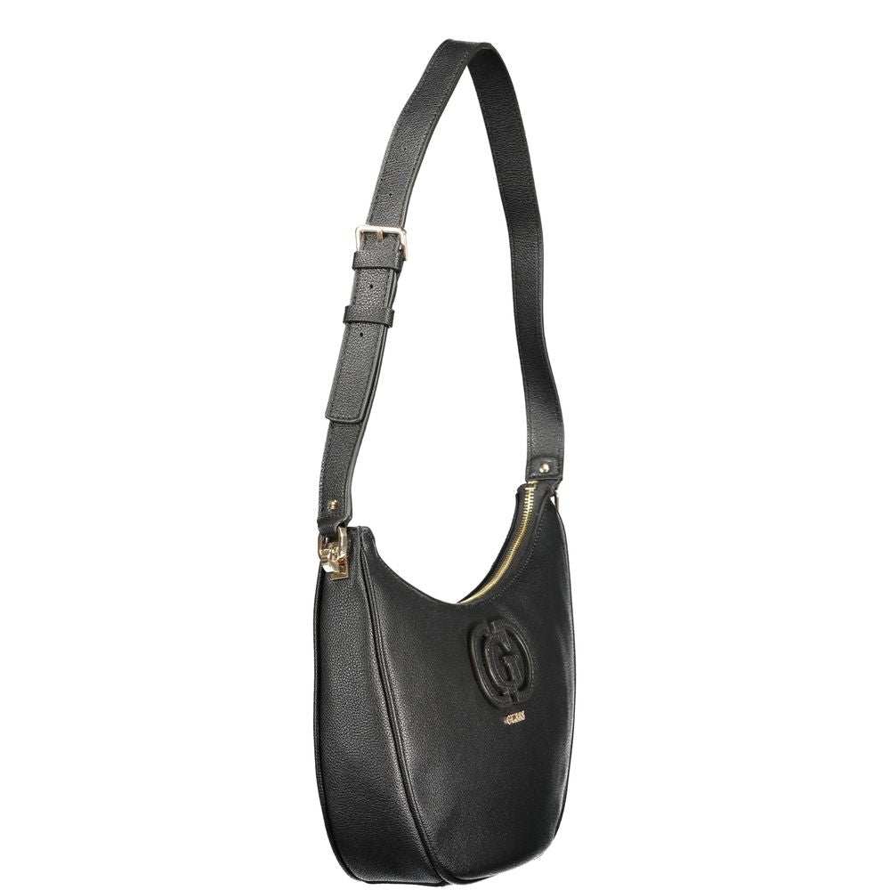 Bolsa feminina Guess Jeans em polietileno preto