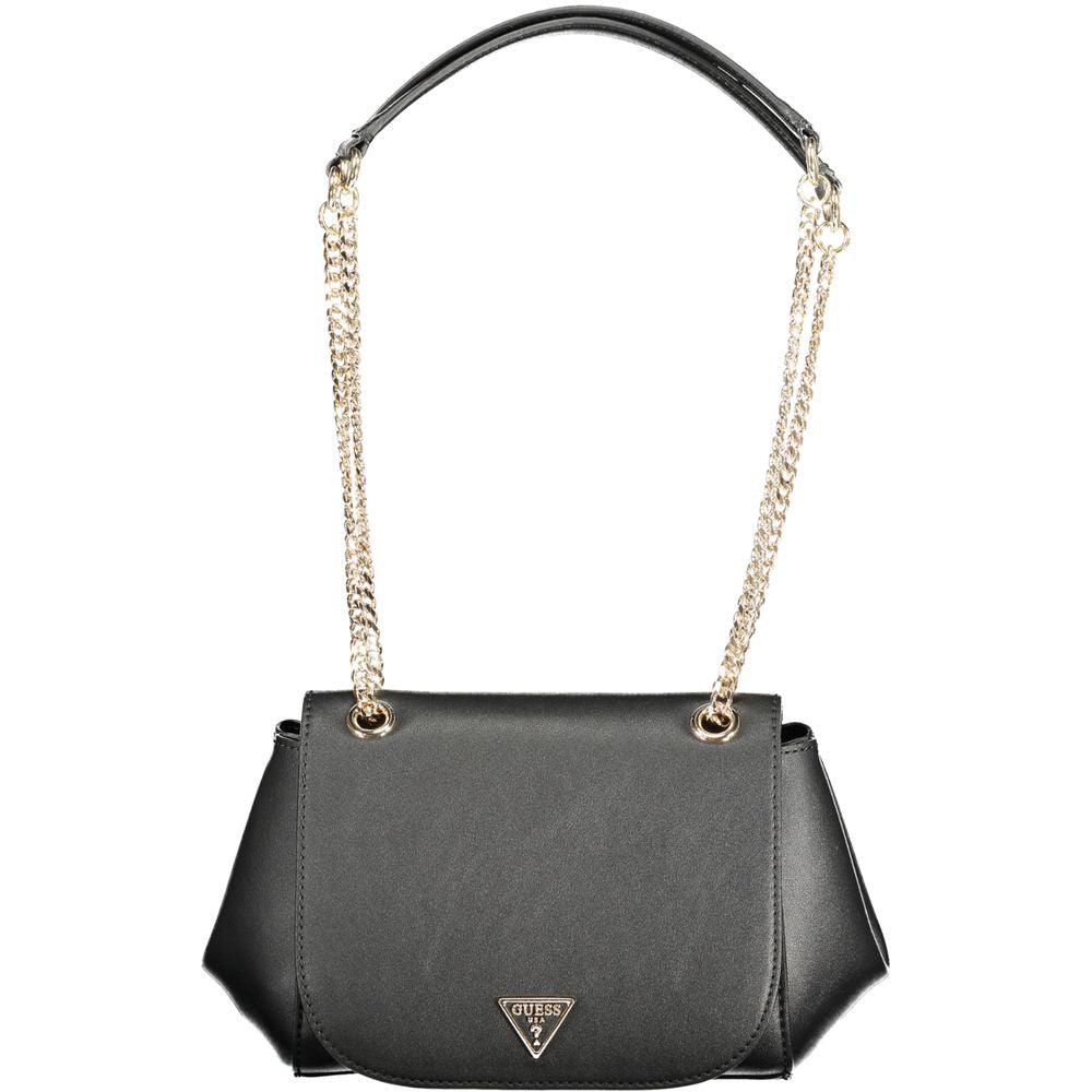 Guess Jeans Black Polyethylene Women Handbag Guess Jeans