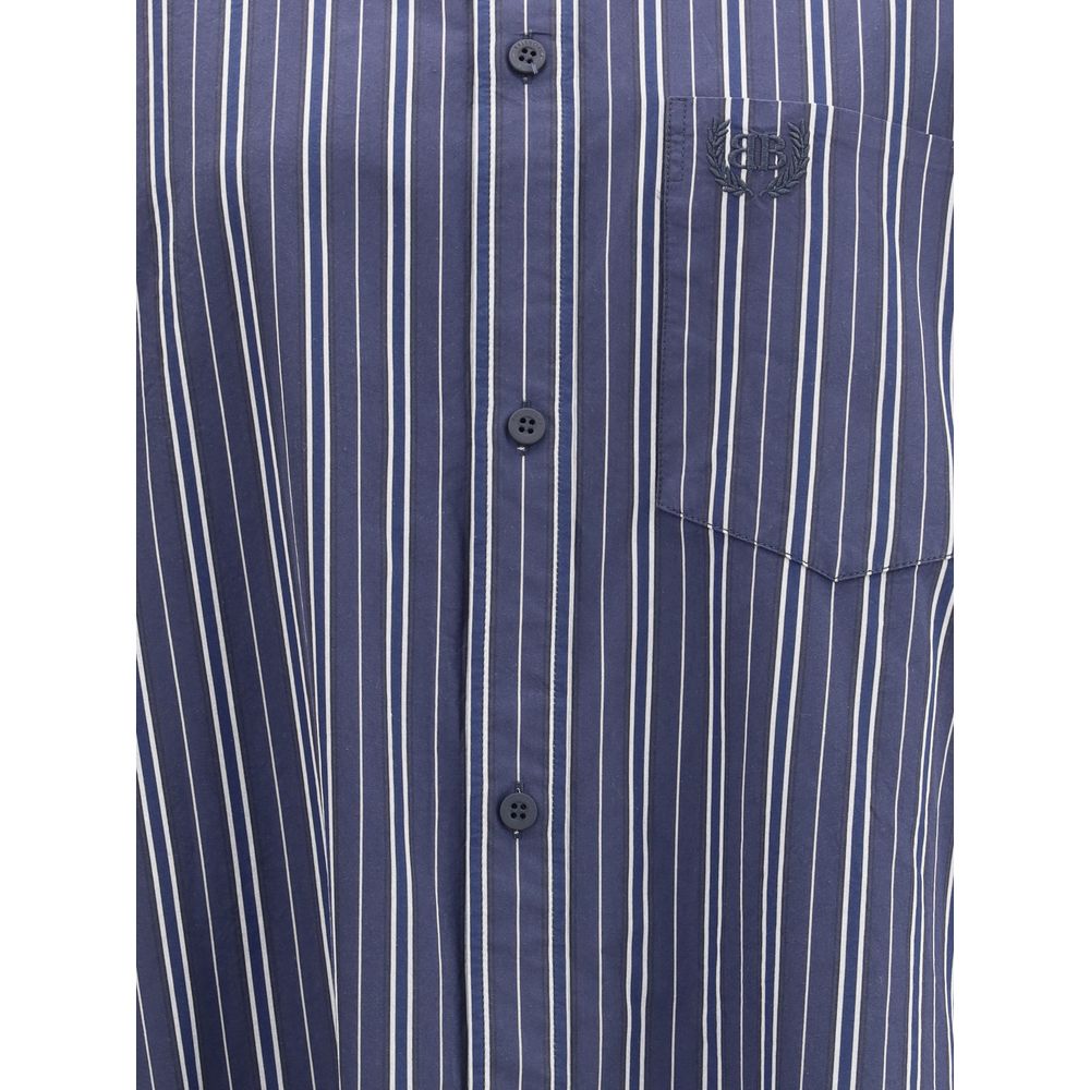 Balenciaga Striped chemisier Dress Balenciaga