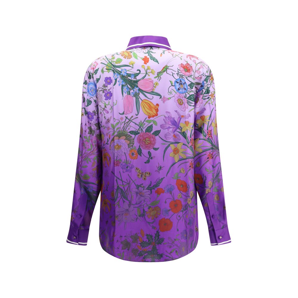 Gucci Floral silk Shirt Gucci