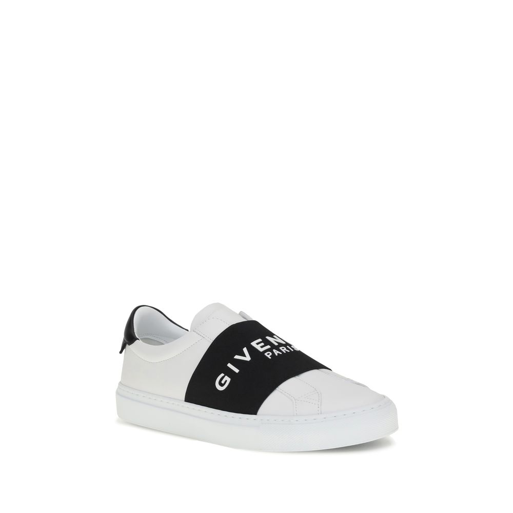 Zapatillas bajas Givenchy Bos Taurus de piel de becerro blanca