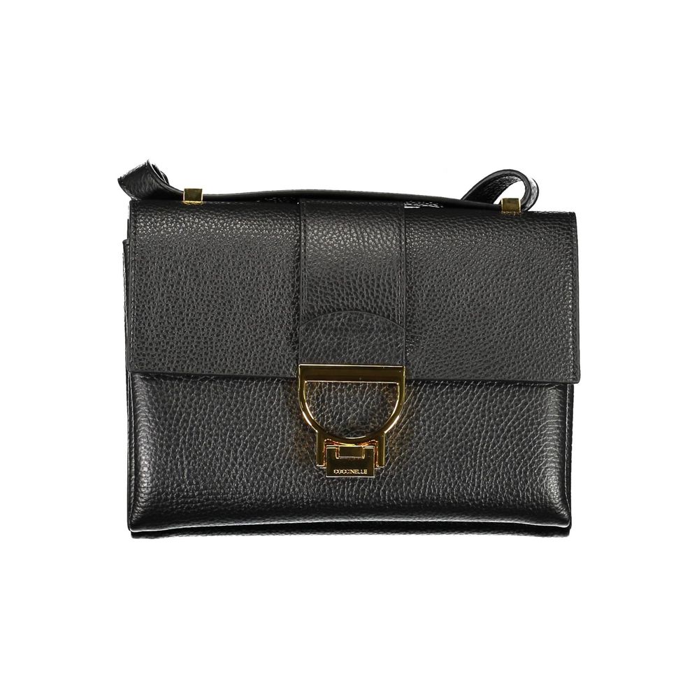 Coccinelle Black Leather Handbag Coccinelle