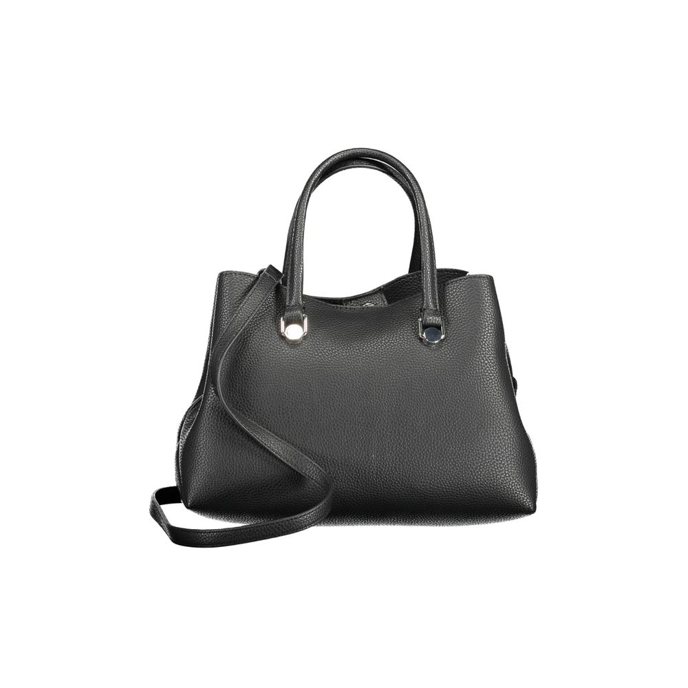 Tommy Hilfiger Black Polyester Handbag Tommy Hilfiger