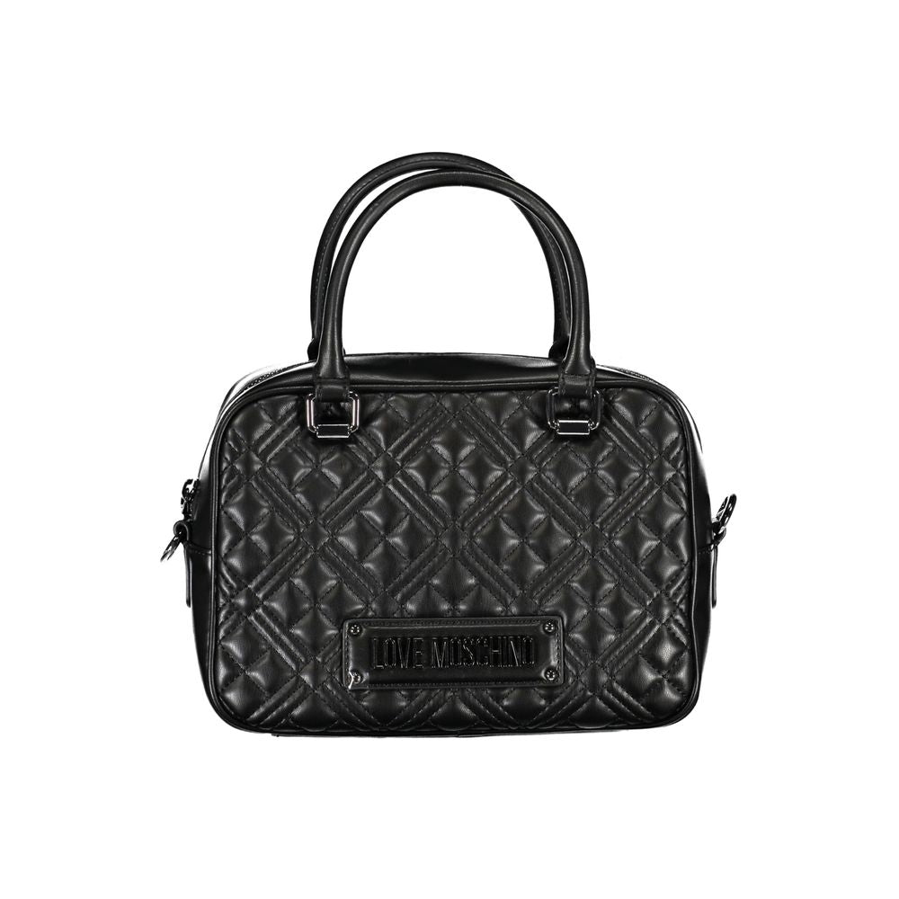 Bolso Love Moschino de polietileno negro