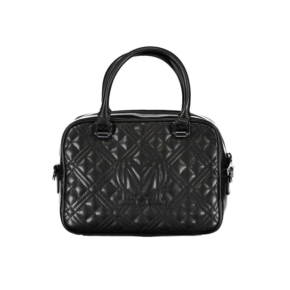 Bolso Love Moschino de polietileno negro