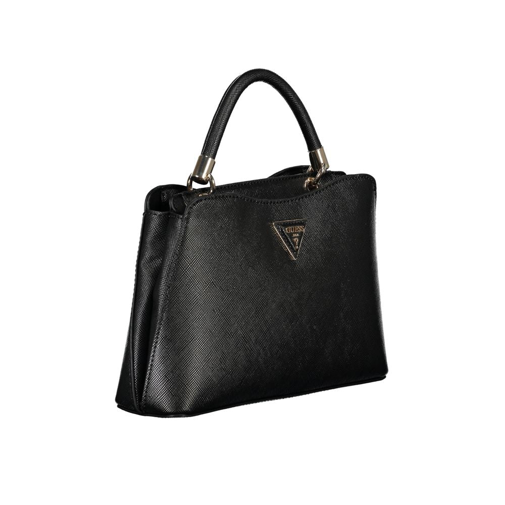 Bolso de mano Guess Jeans de polietileno negro