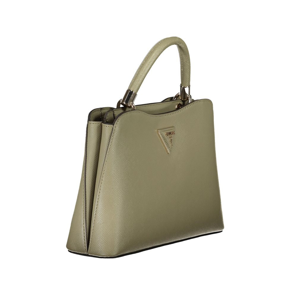 Bolsa de polietileno verde da Guess Jeans