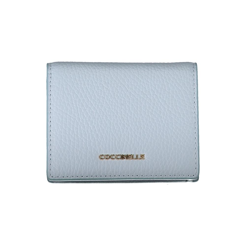 Coccinelle Blue Leather Wallet Coccinelle