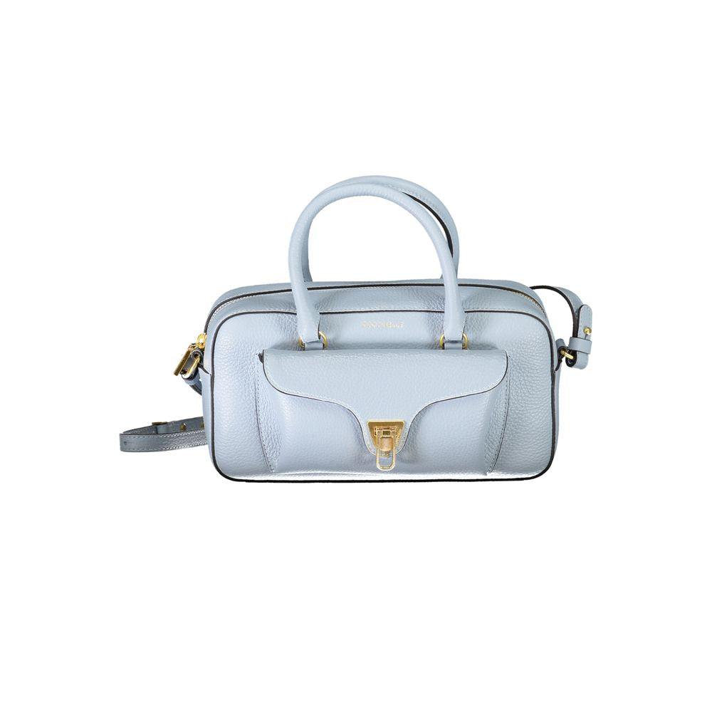 Coccinelle Blue Leather Handbag Coccinelle