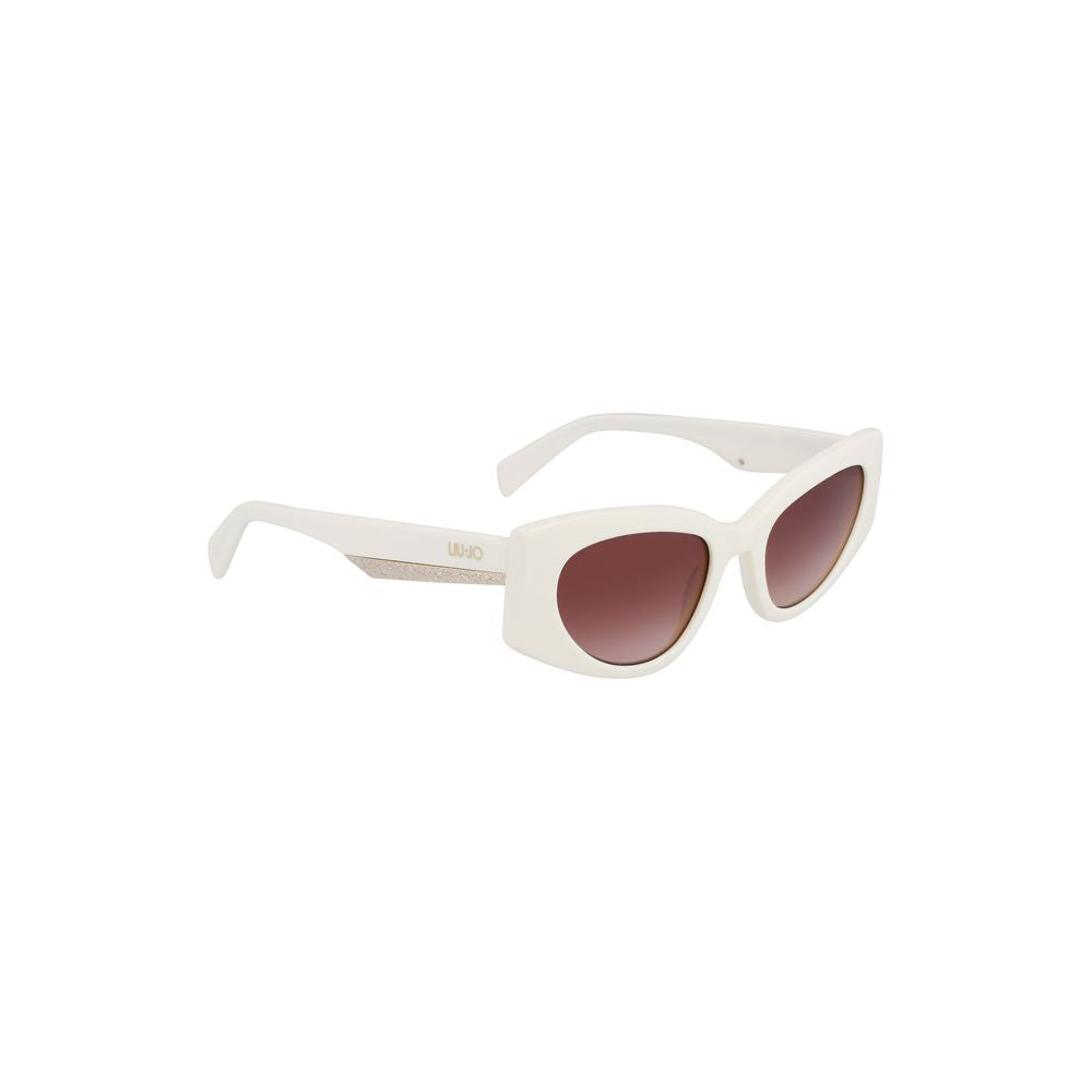 Gafas de sol Liu Jo de acetato blanco para mujer