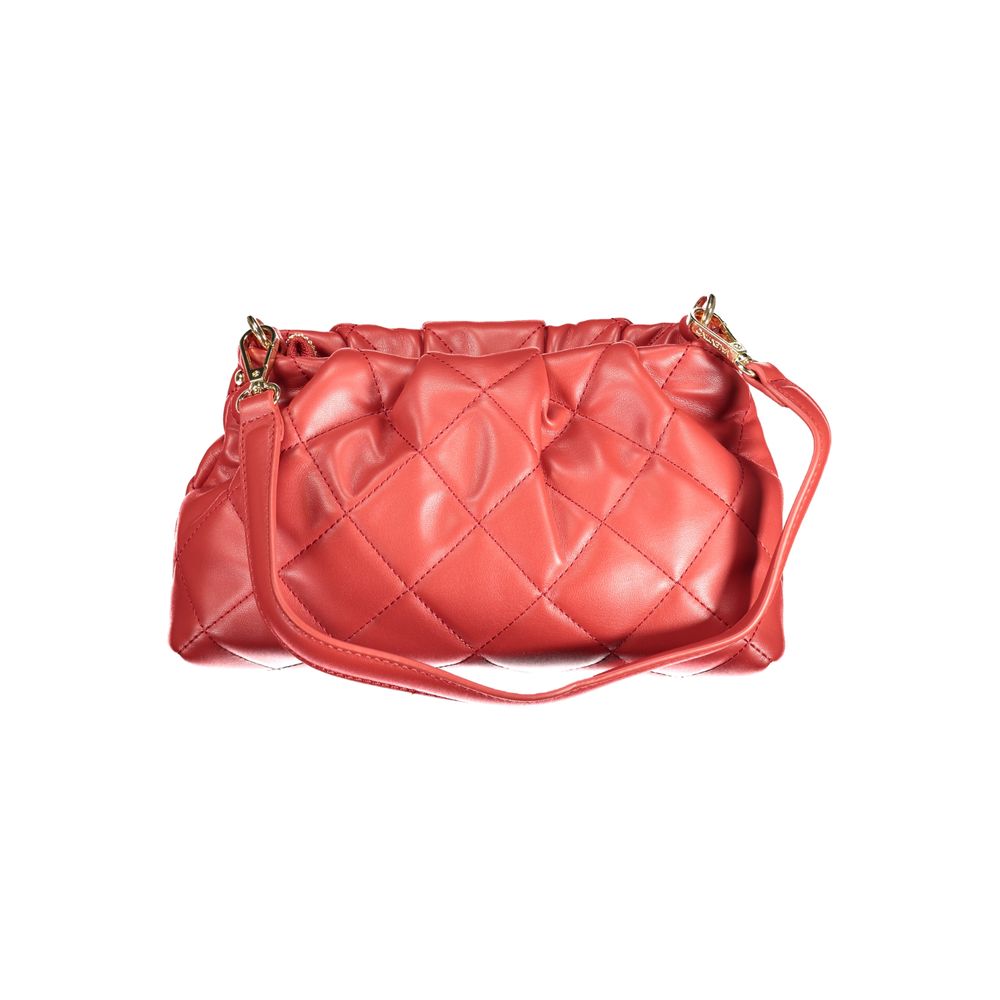 Bolso de mano rojo de polietileno de Mario Valentino