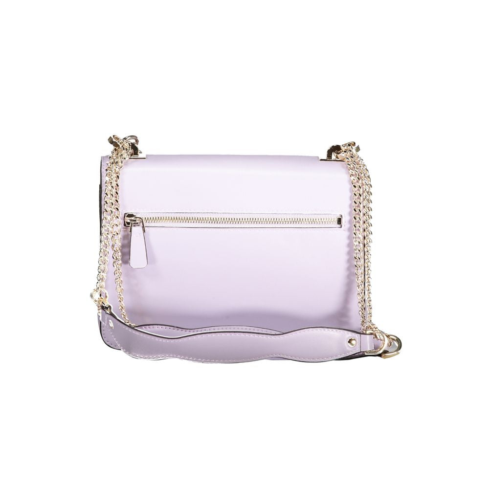 Bolso de mano Guess Jeans morado de polietileno