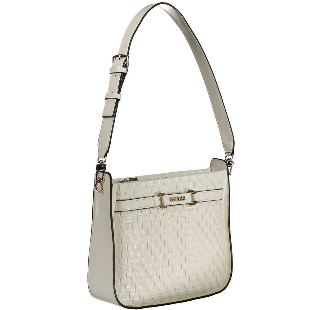 Bolsa Guess Jeans de polietileno branco