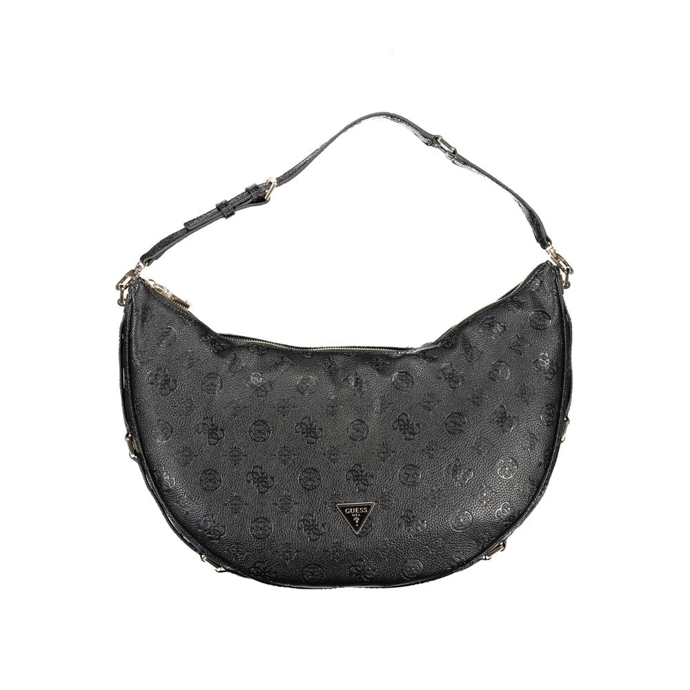 Guess Jeans Black Polyethylene Handbag Guess Jeans