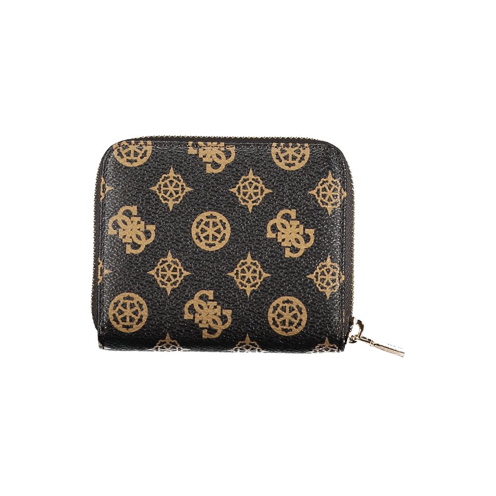 Guess Jeans Brown Polyethylene Wallet Guess Jeans