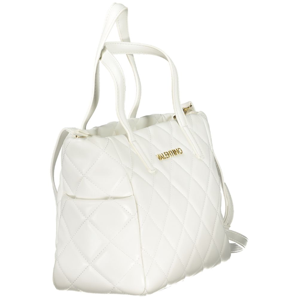 Bolsa Mario Valentino em polietileno branco