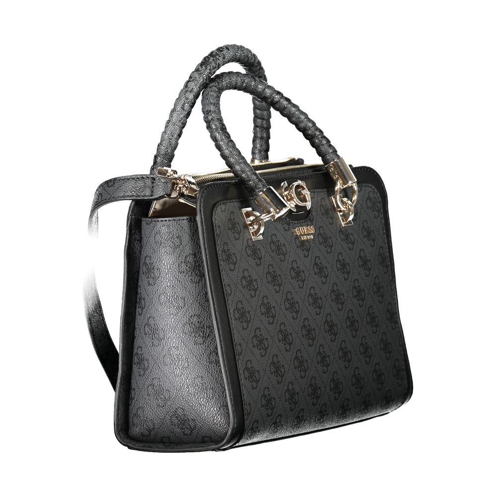 Guess Jeans Black Polyethylene Handbag Guess Jeans