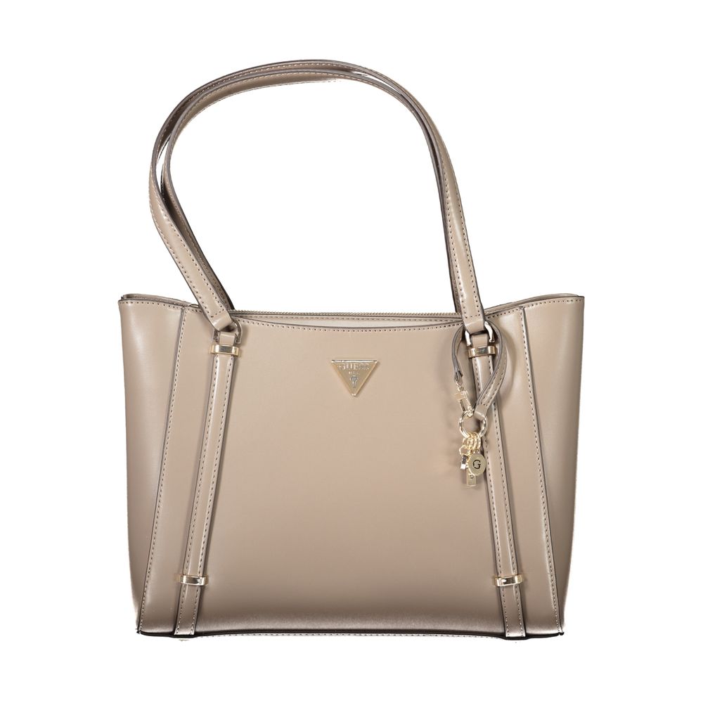 Guess Jeans Brown Polyethylene Handbag Guess Jeans