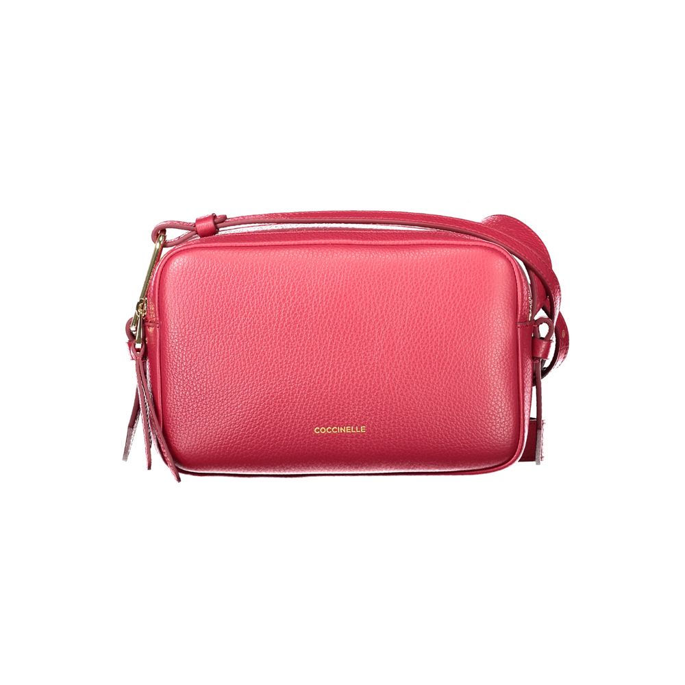 Coccinelle Red Leather Handbag Coccinelle