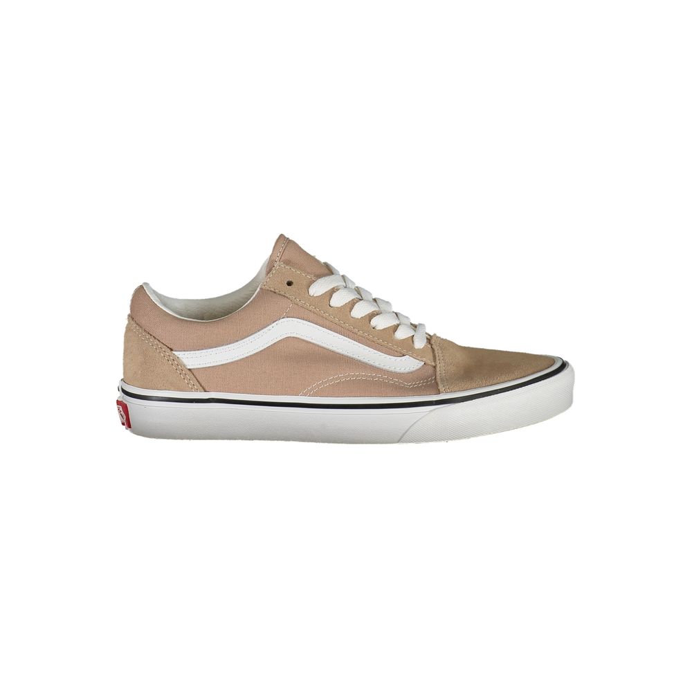 Zapatillas Vans de poliéster beige