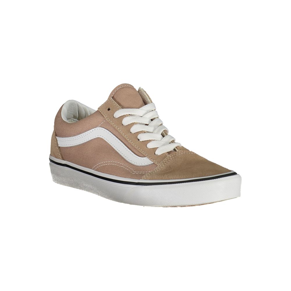 Zapatillas Vans de poliéster beige