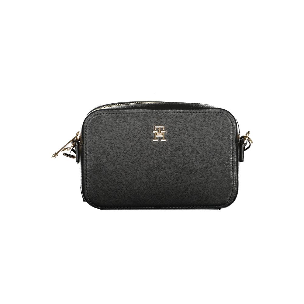 Tommy Hilfiger Black Polyester Handbag Tommy Hilfiger