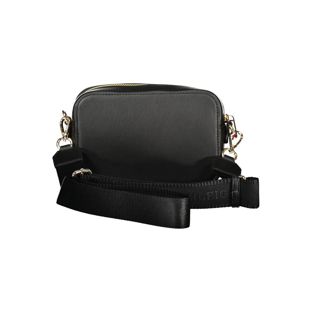 Tommy Hilfiger Black Polyester Handbag Tommy Hilfiger