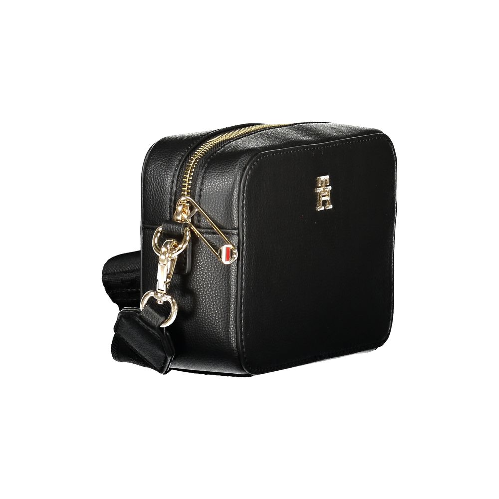 Tommy Hilfiger Black Polyester Handbag Tommy Hilfiger