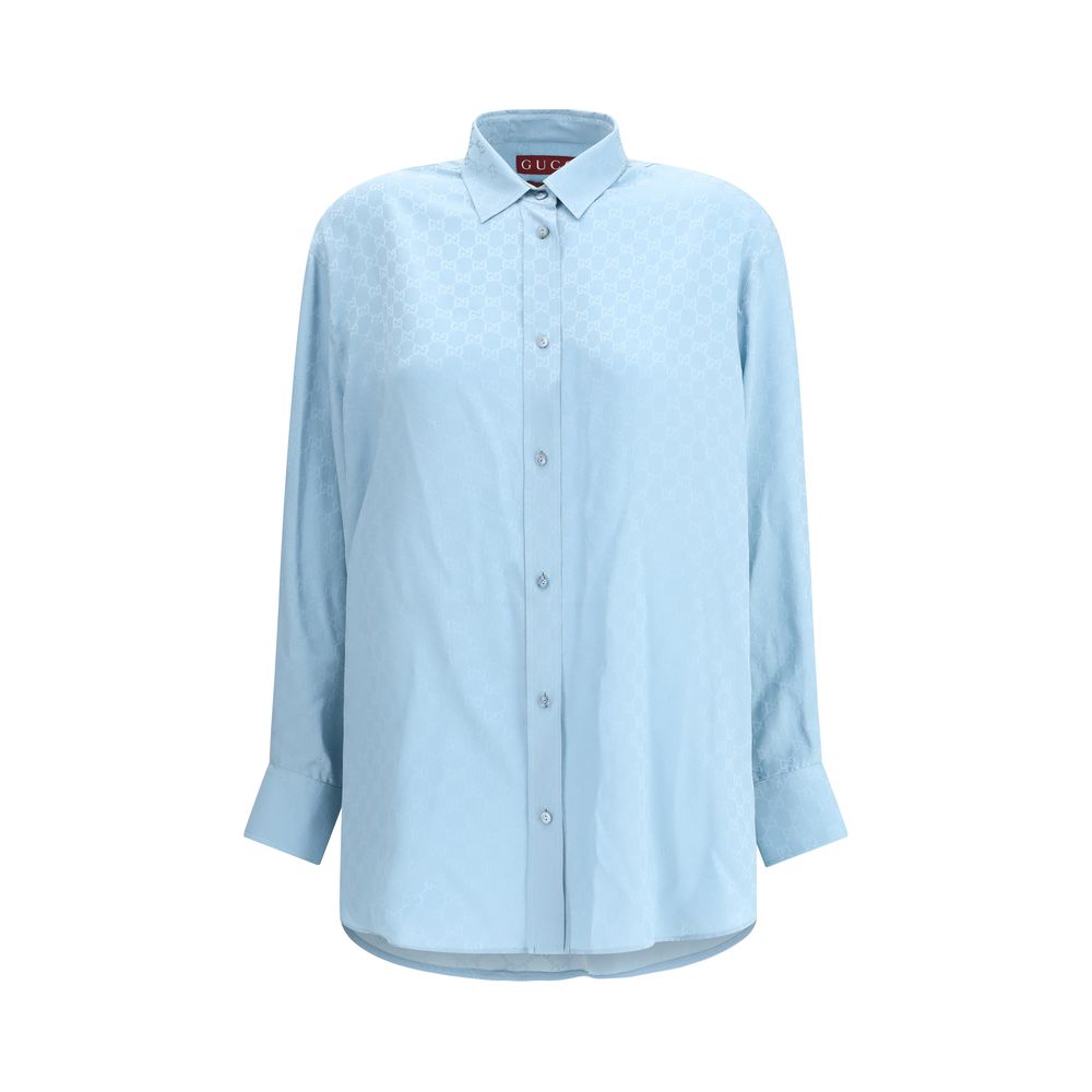 Gucci GG Supreme print silk Shirt Gucci