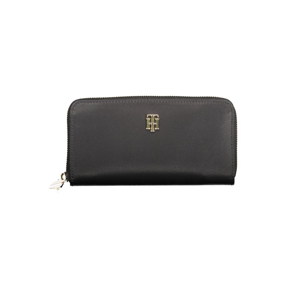 Tommy Hilfiger Black Nylon Wallet Tommy Hilfiger