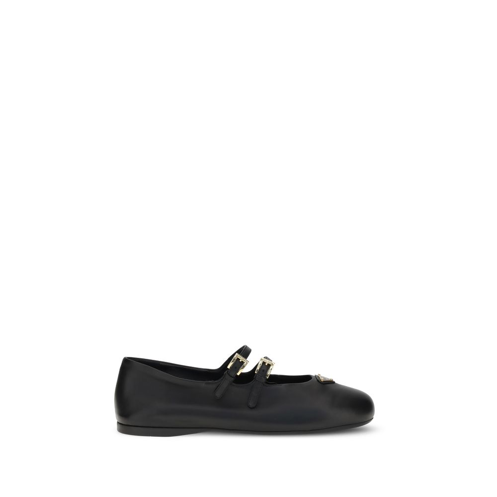 Prada Leather Ballerinas Prada
