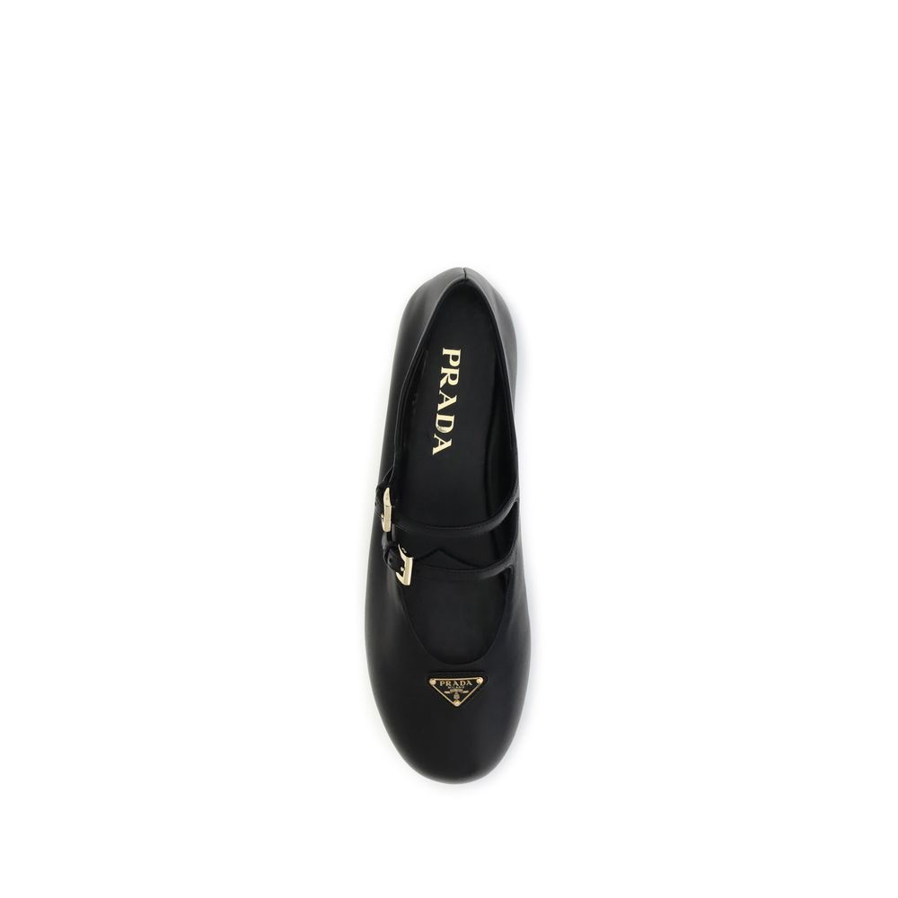 Prada Leather Ballerinas Prada