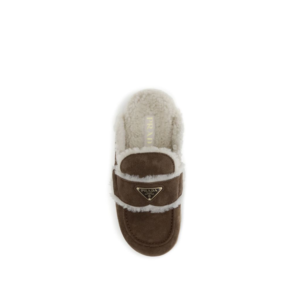 Prada Fur Mules Prada