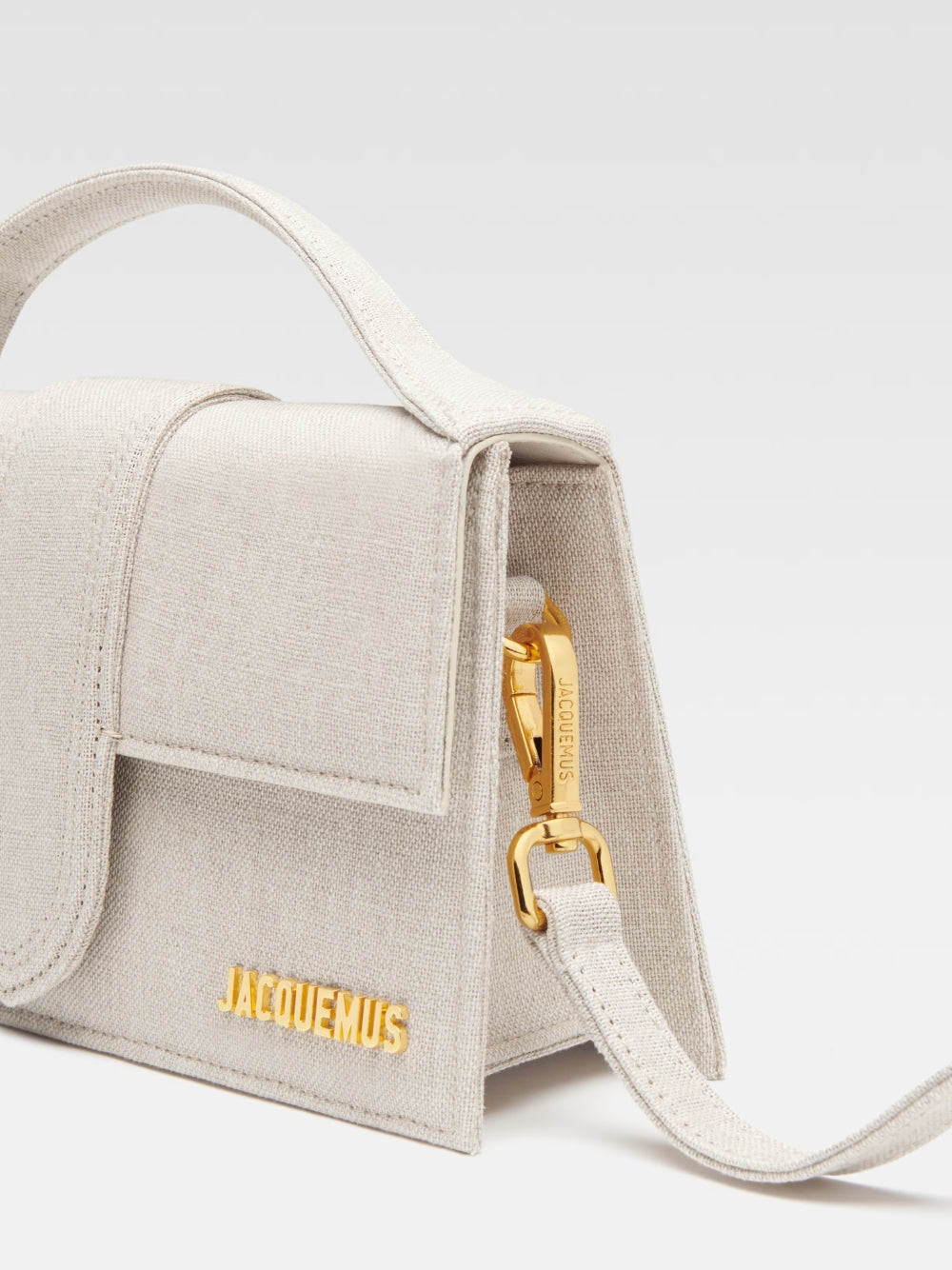 Jacquemus Le Grand Bambino Light Grey Bag Jacquemus