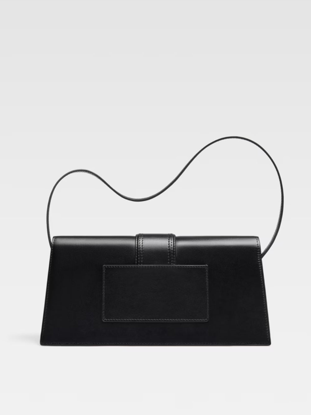 Jacquemus Black  leather Le Bambino Long bag