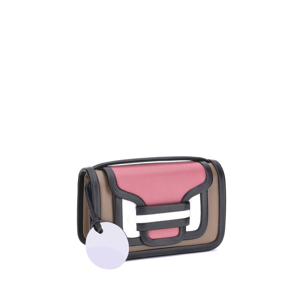 Bolso de hombro Pierre Hardy Bos Taurus de piel de becerro multicolor