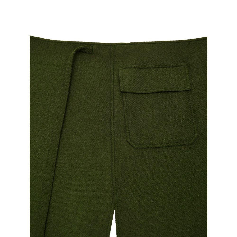 Gucci Green Wool Skirt Gucci