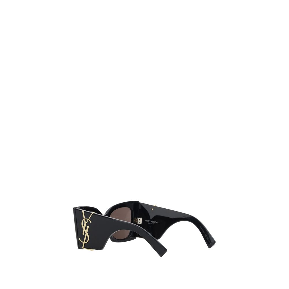 Gafas de sol Saint Laurent de acetato negro