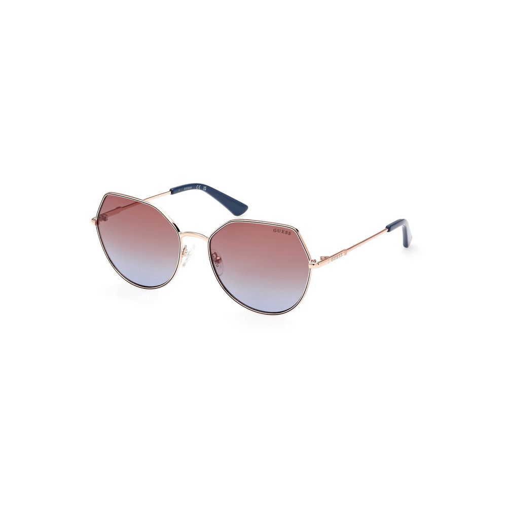 Guess Jeans Pink Metal Sunglasses Guess Jeans