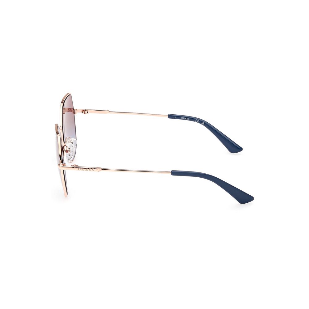 Guess Jeans Pink Metal Sunglasses Guess Jeans