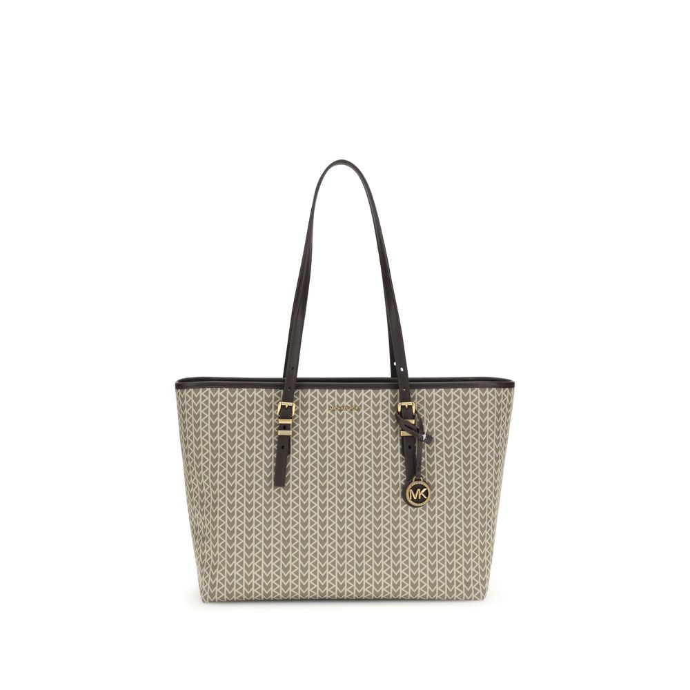 Bolso de hombro Michael Kors de poliéster beige