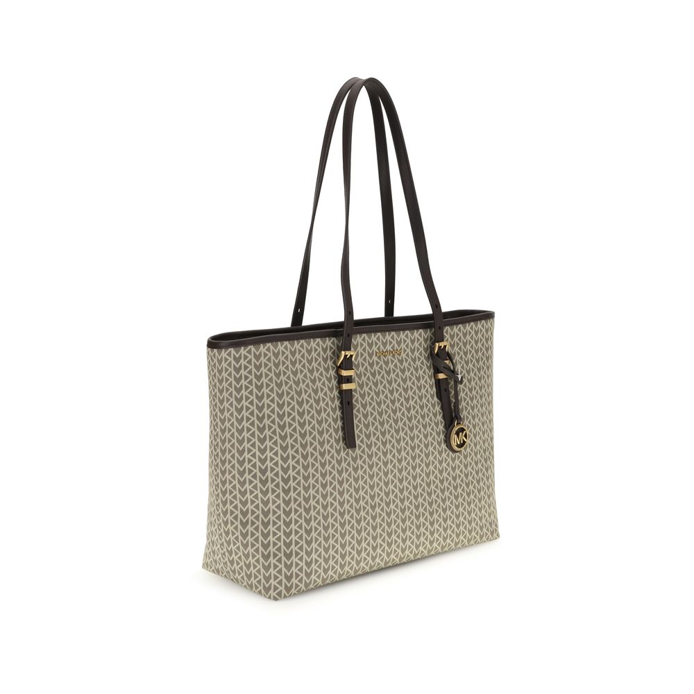 Bolso de hombro Michael Kors de poliéster beige