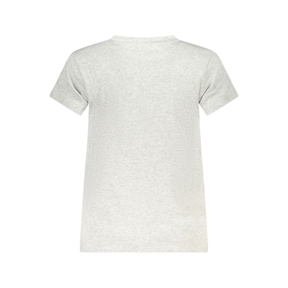 Pepe Jeans Gray Cotton Women T-Shirt Pepe Jeans