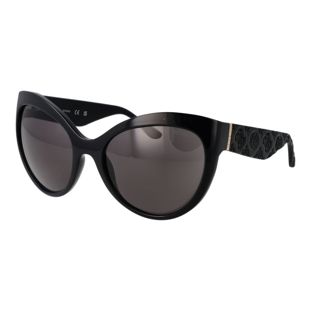 Gafas de sol de plástico negro Guess