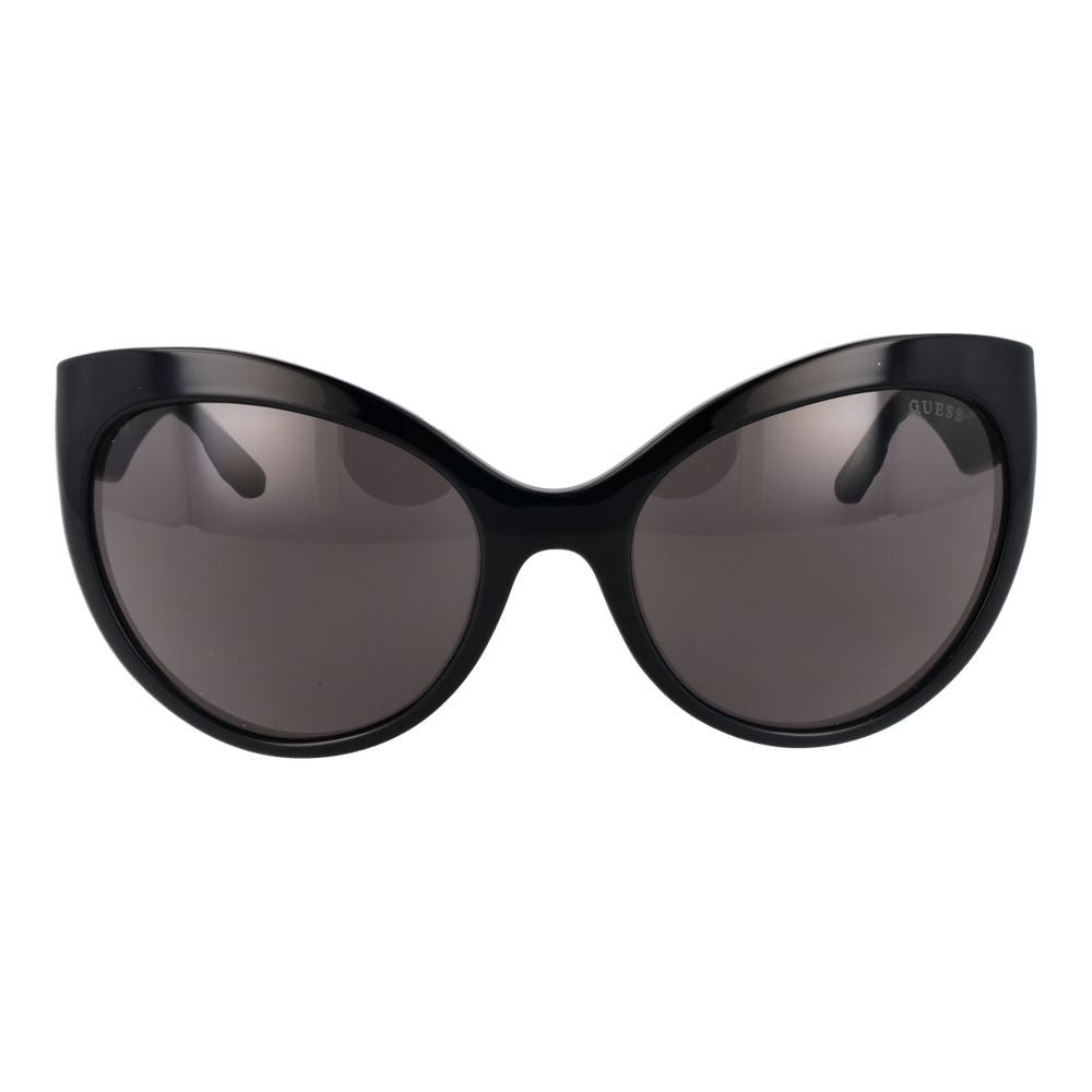 Gafas de sol de plástico negro Guess