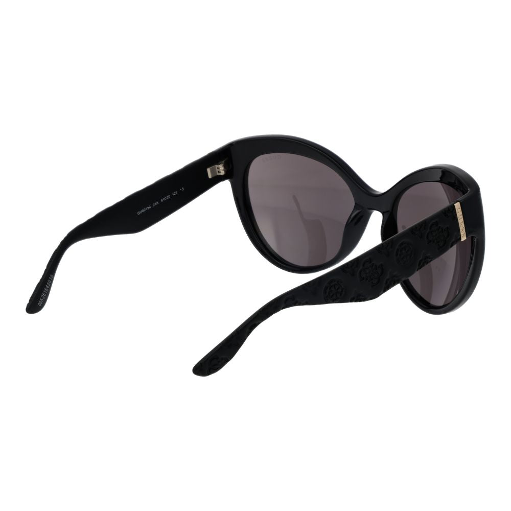 Gafas de sol de plástico negro Guess