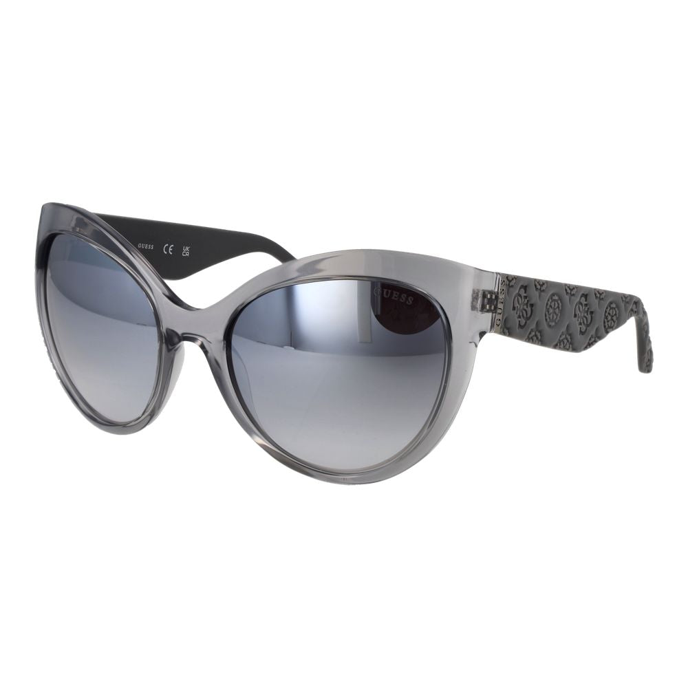 Gafas de sol de plástico gris Guess